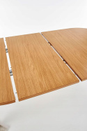 STÓŁ OKRĄGŁY ROZKŁADANY SORBUS 100-200x100 Halmar blat MDF okleina dębowa- DĄB MIODOWY NOGI drewno lite bukowe - GRAFITOWE STÓŁ OKRĄGŁY ROZKŁADANY SORBUS 100-200x100 Halmar blat MDF okleina dębowa- DĄB MIODOWY NOGI drewno lite bukowe - GRAFITOWE
