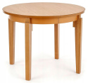Halmar stół SORBUS rozkładany 100-200x100 blat MDF okleina naturalna dębowa - dąb miodowy, nogi lite drewno bukowe - dąb miodowy Halmar stół SORBUS rozkładany 100-200x100 blat MDF okleina naturalna dębowa - dąb miodowy, nogi lite drewno bukowe - dąb miodowy