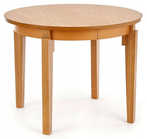 Halmar stół SORBUS rozkładany 100-200x100 blat MDF okleina naturalna dębowa - dąb miodowy, nogi lite drewno bukowe - dąb miodowy Halmar stół SORBUS rozkładany 100-200x100 blat MDF okleina naturalna dębowa - dąb miodowy, nogi lite drewno bukowe - dąb miodowy