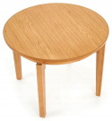 Halmar stół SORBUS rozkładany 100-200x100 blat MDF okleina naturalna dębowa - dąb miodowy, nogi lite drewno bukowe - dąb miodowy Halmar stół SORBUS rozkładany 100-200x100 blat MDF okleina naturalna dębowa - dąb miodowy, nogi lite drewno bukowe - dąb miodowy