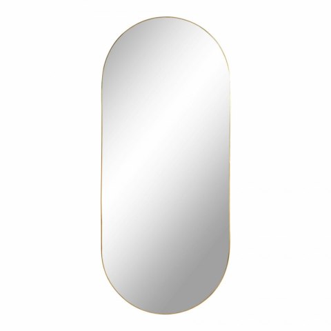 LUSTRO OWALNE Jersey ZŁOTE rama metal malowany proszkowo Intesi do salonu przedpokoju łazienki nad toaletkę LUSTRO OWALNE Jersey ZŁOTE rama metal malowany proszkowo Intesi do salonu przedpokoju łazienki nad toaletkę