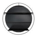 Intesi Lustro okrągłe Cirko 45cm czarne Intesi Lustro okrągłe Cirko 45cm czarne