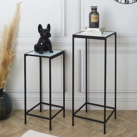 Intesi Zestaw 2 stolików/ kwietników Rosa Marble Intesi Zestaw 2 stolików/ kwietników Rosa Marble