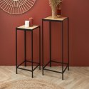 Intesi Zestaw 2 stolików/ kwietników Rosa Wood Intesi Zestaw 2 stolików/ kwietników Rosa Wood