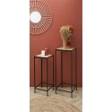 Intesi Zestaw 2 stolików/ kwietników Rosa Wood Intesi Zestaw 2 stolików/ kwietników Rosa Wood