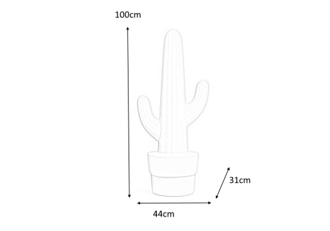 New Garden NEW GARDEN lampa ogrodowa KAKTUS C limonkowa - LED polietylen do wnętrz i na zewnątrz New Garden NEW GARDEN lampa ogrodowa KAKTUS C limonkowa - LED polietylen do wnętrz i na zewnątrz