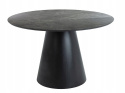 SIGNAL STÓŁ do jadalni ANGEL SZARY EFEKT MARMURU/CZARNY MAT FI120 - okrągły, blat MDF laminowany podstawa MDF SIGNAL STÓŁ do jadalni ANGEL SZARY EFEKT MARMURU/CZARNY MAT FI120 - okrągły, blat MDF laminowany podstawa MDF