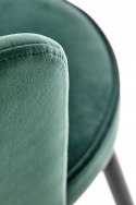 HOKER KRZESŁO BAROWE H106 tapicerka VELVET CIEMNO ZIELONY podstawa STAL malowana proszkowo CZARNO ZŁOTA HALMAR HOKER KRZESŁO BAROWE H106 tapicerka VELVET CIEMNO ZIELONY podstawa STAL malowana proszkowo CZARNO ZŁOTA HALMAR