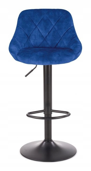 HOKER KRZESŁO BAROWE H101 REGULOWANA WYSOKOŚĆ tapicerowany VELVET GRANATOWY podstawa STAL malowana proszkowo CZARNY HALMAR HOKER KRZESŁO BAROWE H101 REGULOWANA WYSOKOŚĆ tapicerowany VELVET GRANATOWY podstawa STAL malowana proszkowo CZARNY HALMAR
