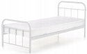 HALMAR łóżko LINDA 120x200 białe stal malowana proszkowo HALMAR łóżko LINDA 120x200 białe stal malowana proszkowo