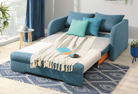 SOFA ROZKŁADANA Kanapa Meblar IWO szer 137cm Z POJEMNIKIEM NA POŚCIEL FUNFCJA SPANIA SOFA ROZKŁADANA Kanapa Meblar IWO szer 137cm Z POJEMNIKIEM NA POŚCIEL FUNFCJA SPANIA