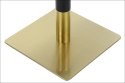 SH-3002-5/GB Podstawa stolika złota czarna kwadratowa SH-3002-5/GB Podstawa stolika złota czarna kwadratowa