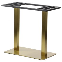 SH-3003-1/G Podstawa stolika stołu złota prostokąt