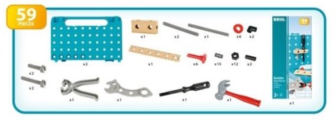 BRIO BRIO Builder Warsztat z Narzędziami do Budowania BRIO BRIO Builder Warsztat z Narzędziami do Budowania