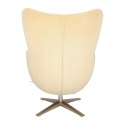 D2.DESIGN Fotel Jajo Velvet beżowy D2.DESIGN Fotel Jajo Velvet beżowy