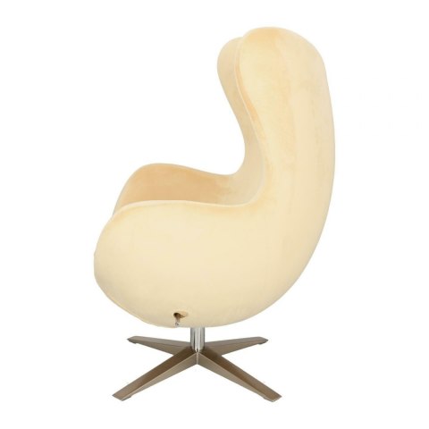 D2.DESIGN Fotel Jajo Velvet beżowy D2.DESIGN Fotel Jajo Velvet beżowy