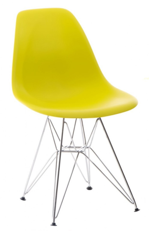 D2.DESIGN Krzesło P016 PP tworzywo dark olive, chromowane nogi mrtalowe funkcjonalne i wygodne D2.DESIGN Krzesło P016 PP tworzywo dark olive, chromowane nogi mrtalowe funkcjonalne i wygodne
