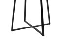 King Home Stół CARAT 100 - MDF, czarna podstawa King Home Stół CARAT 100 - MDF, czarna podstawa
