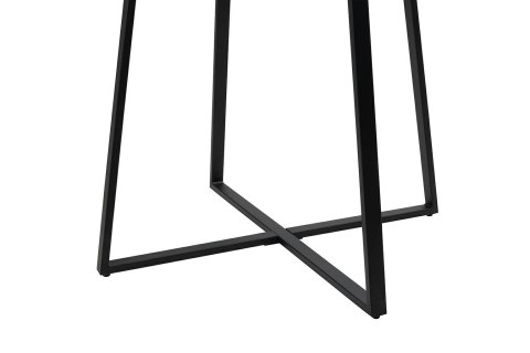 King Home Stół CARAT 100 - MDF, czarna podstawa King Home Stół CARAT 100 - MDF, czarna podstawa