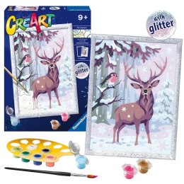 CreArt CreArt Malowanie Po Numerach Dla Dzieci Zimowi Przyjaciele
