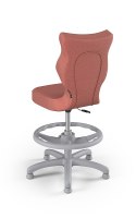 Entelo Petit Szary Monolith 08 rozmiar 3 WK+P ergonomiczne krzesło / fotel do biurka