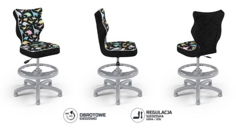 Entelo Petit Szary Storia 30 rozmiar 4 WK+P ergonomiczne krzesło / fotel do biurka Entelo Petit Szary Storia 30 rozmiar 4 WK+P ergonomiczne krzesło / fotel do biurka