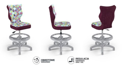 Entelo Petit Szary Storia 32 rozmiar 4 WK+P ergonomiczne krzesło / fotel do biurka Entelo Petit Szary Storia 32 rozmiar 4 WK+P ergonomiczne krzesło / fotel do biurka
