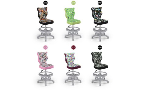 Entelo Petit Szary Storia 32 rozmiar 4 WK+P ergonomiczne krzesło / fotel do biurka Entelo Petit Szary Storia 32 rozmiar 4 WK+P ergonomiczne krzesło / fotel do biurka