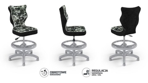 Entelo Petit Szary Storia 33 rozmiar 4 WK+P ergonomiczne krzesło / fotel do biurka Entelo Petit Szary Storia 33 rozmiar 4 WK+P ergonomiczne krzesło / fotel do biurka