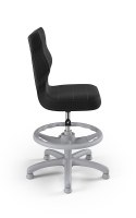 Entelo Petit Szary Velvet 17 rozmiar 3 WK+P ergonomiczne krzesło / fotel do biurka