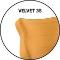 Entelo Petit Szary Velvet 35 rozmiar 3 WK+P ergonomiczne krzesło / fotel do biurka