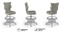 Entelo Petit Szary Visto 03 rozmiar 3 WK+P ergonomiczne krzesło / fotel do biurka