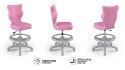 Entelo Petit Szary Visto 08 rozmiar 3 WK+P ergonomiczne krzesło / fotel do biurka