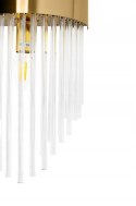 King Home Kinkiet Lampa ścienna FLORENS metal złota kryształ transparentny 2 x E14 glamour King Home Kinkiet Lampa ścienna FLORENS metal złota kryształ transparentny 2 x E14 glamour