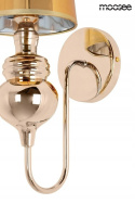 KINKIET LAMPA ścienna QUEEN 15 ZŁOTA abażur tworzywo stelaż aluminium ZŁOTY połysk E27 Moosee MOOSEE KINKIET LAMPA ścienna QUEEN 15 ZŁOTA abażur tworzywo stelaż aluminium ZŁOTY połysk E27 Moosee MOOSEE