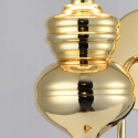 KINKIET LAMPA ścienna QUEEN 15 ZŁOTA abażur tworzywo stelaż aluminium ZŁOTY połysk E27 Moosee MOOSEE KINKIET LAMPA ścienna QUEEN 15 ZŁOTA abażur tworzywo stelaż aluminium ZŁOTY połysk E27 Moosee MOOSEE