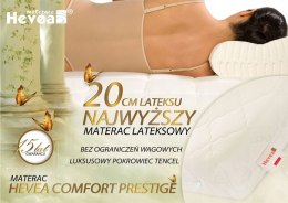 Materac lateksowy Hevea Comfort Prestige 200x90 (Aegis Natural Care)