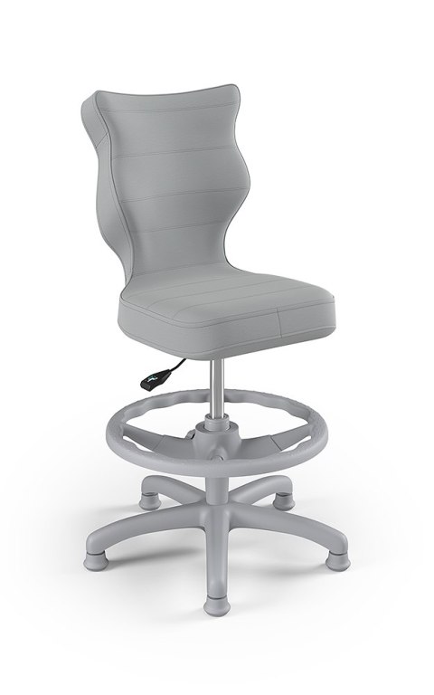 Entelo Petit Szary Velvet 03 rozmiar 4 WK+P ergonomiczne krzesło / fotel do biurka Entelo Petit Szary Velvet 03 rozmiar 4 WK+P ergonomiczne krzesło / fotel do biurka