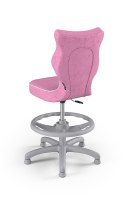 Entelo Petit Szary Visto 08 rozmiar 4 WK+P ergonomiczne krzesło / fotel do biurka