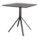 Intesi Stół Majkur 70 cm czarny Intesi Stół Majkur 70 cm czarny