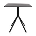 Intesi Stół Majkur 70 cm czarny Intesi Stół Majkur 70 cm czarny