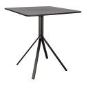 Intesi Stół Majkur 70 cm czarny Intesi Stół Majkur 70 cm czarny