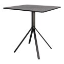 Intesi Stół Majkur 70 cm czarny Intesi Stół Majkur 70 cm czarny