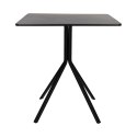 Intesi Stół Majkur 70 cm czarny Intesi Stół Majkur 70 cm czarny