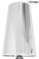 LAMPA ŚCIENNA KINKIET QUEEN 15 aluminium SREBRNA abażur tworzywo E27 Moosee MOOSEE LAMPA ŚCIENNA KINKIET QUEEN 15 aluminium SREBRNA abażur tworzywo E27 Moosee MOOSEE