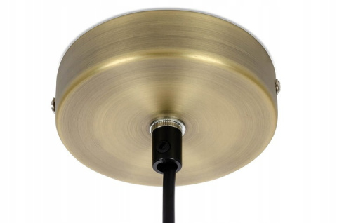 MOOSEE lampa wisząca GLOBE 25 złota połączenia metalu w kolorze mosiądzu i kulistego klosza wykonanego z mlecznego akrylu E27 MOOSEE lampa wisząca GLOBE 25 złota połączenia metalu w kolorze mosiądzu i kulistego klosza wykonanego z mlecznego akrylu E27