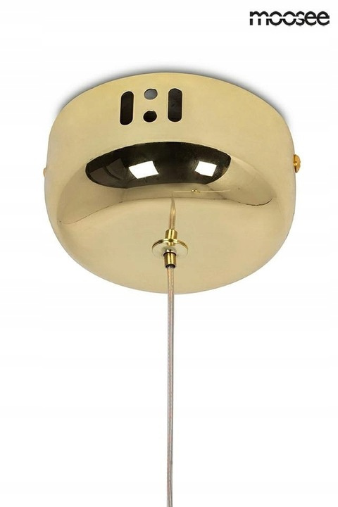 LAMPA WISZĄCA LIBRA 90 ON ZŁOTA stal nierdzewna w stonowanym złotym kolorze i szklanej błyszczącej kuli MOOSEE LAMPA WISZĄCA LIBRA 90 ON ZŁOTA stal nierdzewna w stonowanym złotym kolorze i szklanej błyszczącej kuli MOOSEE