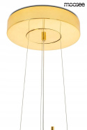 LAMPA wisząca LED PARROT 68 ZŁOTA metal dekoracyjna oprawa, w której klosze służą do rozpraszania padającego światła MOOSEE LAMPA wisząca LED PARROT 68 ZŁOTA metal dekoracyjna oprawa, w której klosze służą do rozpraszania padającego światła MOOSEE