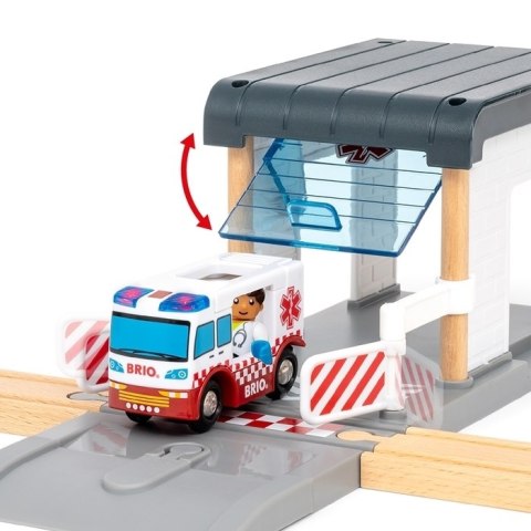 BRIO BRIO World Zestaw Kolejki Deluxe Straż Pożarna i Policja BRIO BRIO World Zestaw Kolejki Deluxe Straż Pożarna i Policja