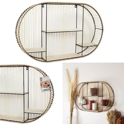 Intesi Półka Bali boho owalna wisząca Intesi Półka Bali boho owalna wisząca